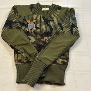 Kids’ Camouflage Military Sweater